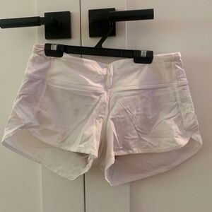 Lululemon athletic shorts, size 4, with liner